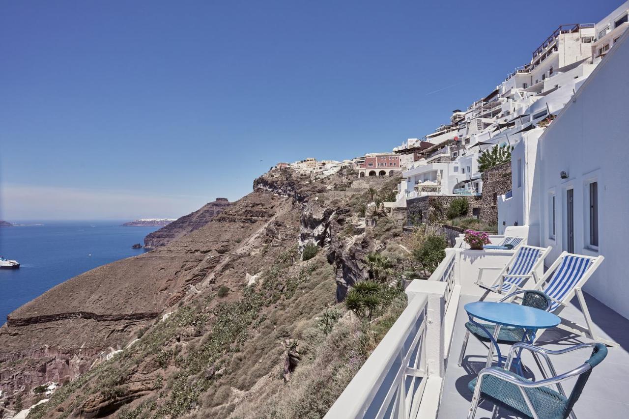 Amphitheater Cave Houses Fira  Extérieur photo