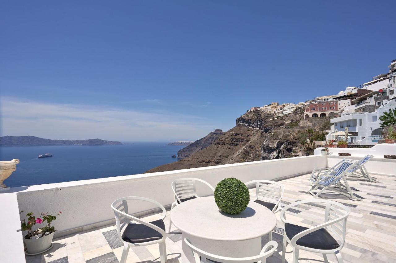 Amphitheater Cave Houses Fira  Extérieur photo